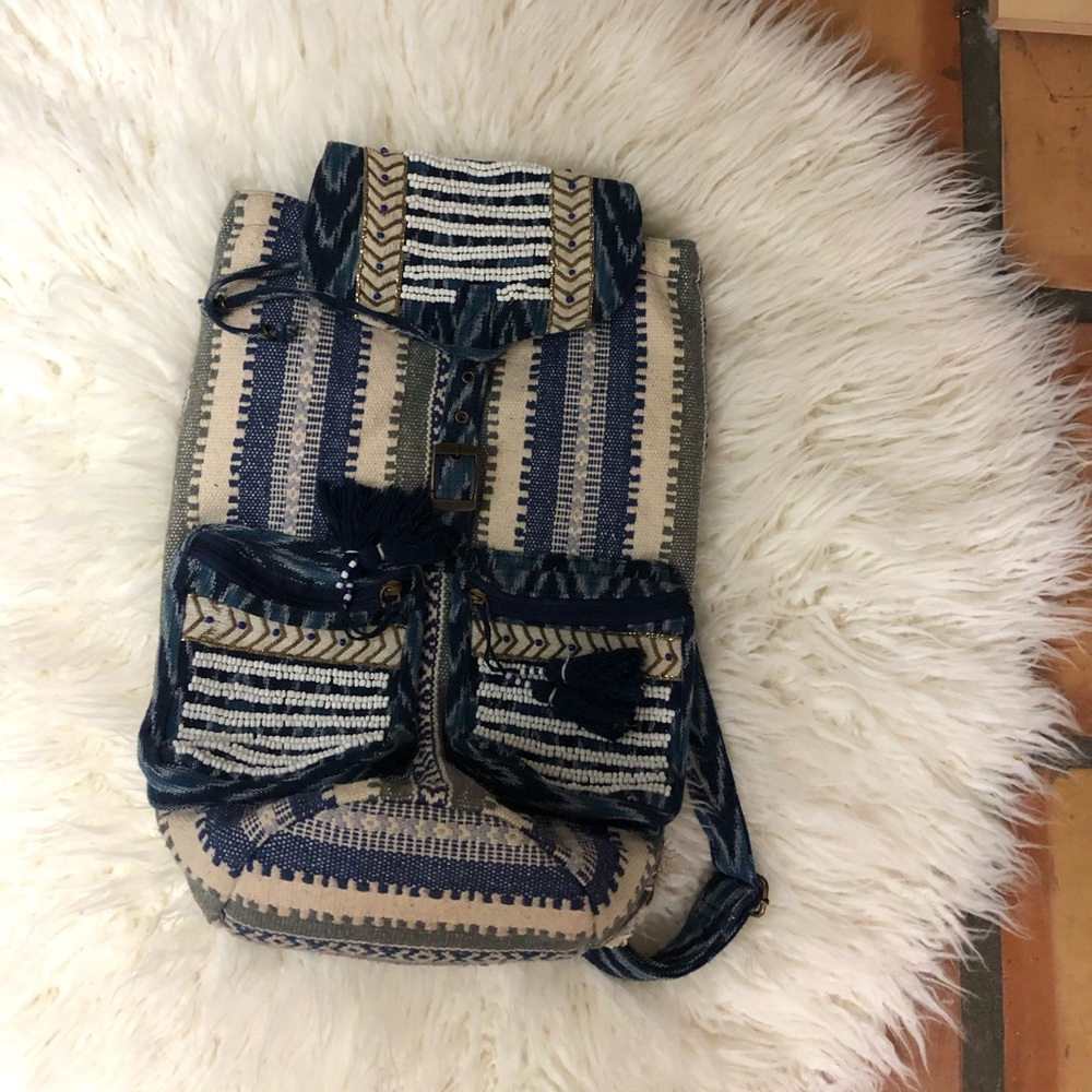 Bohemian backpack